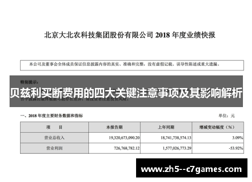 贝兹利买断费用的四大关键注意事项及其影响解析 贝兹利买断费用的四大关键注意事项及其影响解析